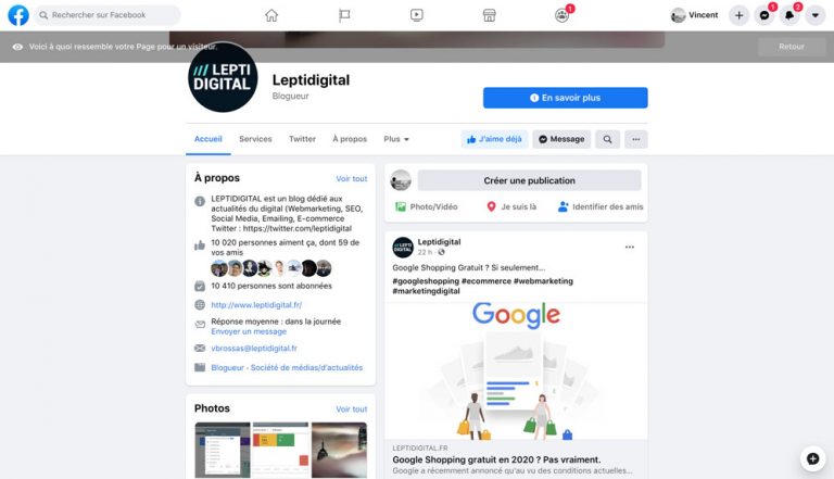 Facebook : un nouveau design arrive pour les pages et l'ensemble de l ...