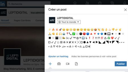 💥 Emojis, émoticônes et symboles Linkedin : plus de 300 à copier-coller sur les pages, posts et profils Linkedin