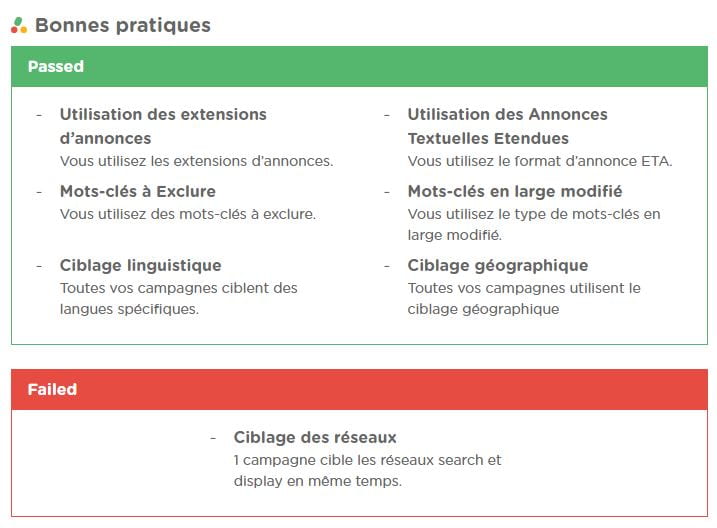 conclusion audit.ninja