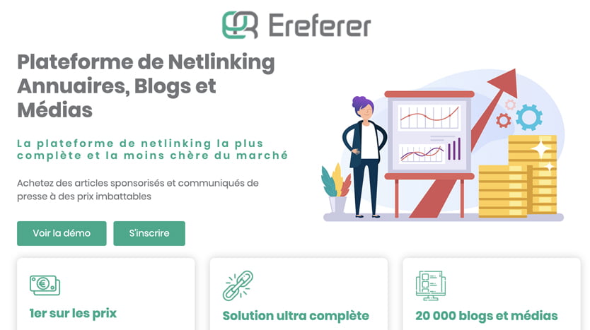 ereferer plateforme netlinking