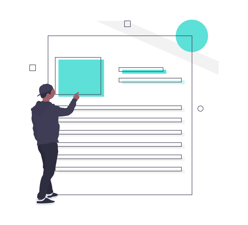 landing page