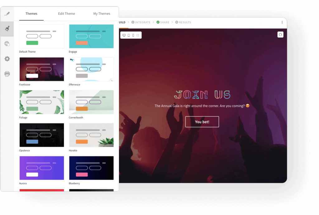 créer enquête gratuite surveysparrow