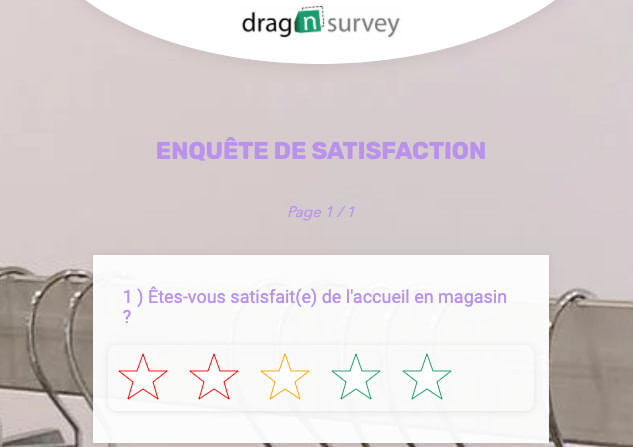 questionnaire en ligne drag n survey