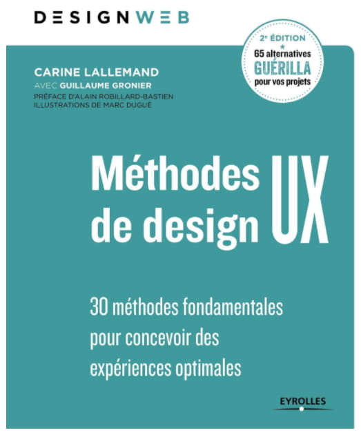 livre méthodes ux design