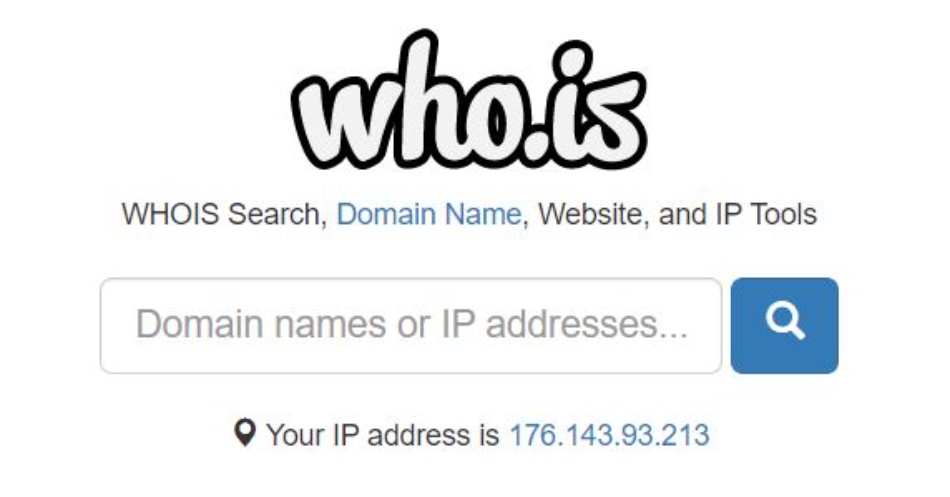 Identifier une adresse IP avec Whois