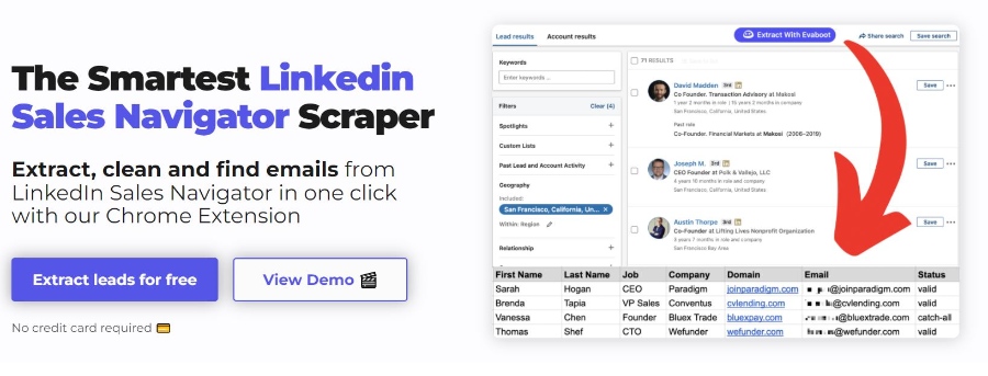 Scraping LinkedIn with Evaboot