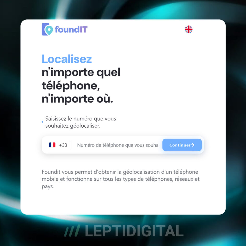 perçu du site web FoundIt