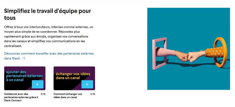 Utiliser Slack comme messagerie instantanée professionnelle