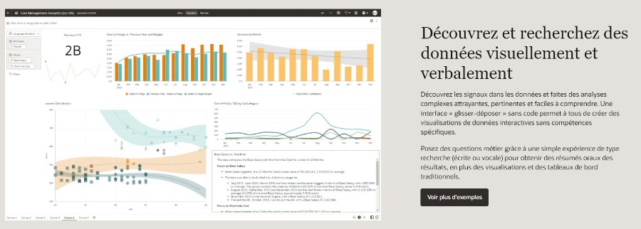 Plateforme BI : Oracle Analytics