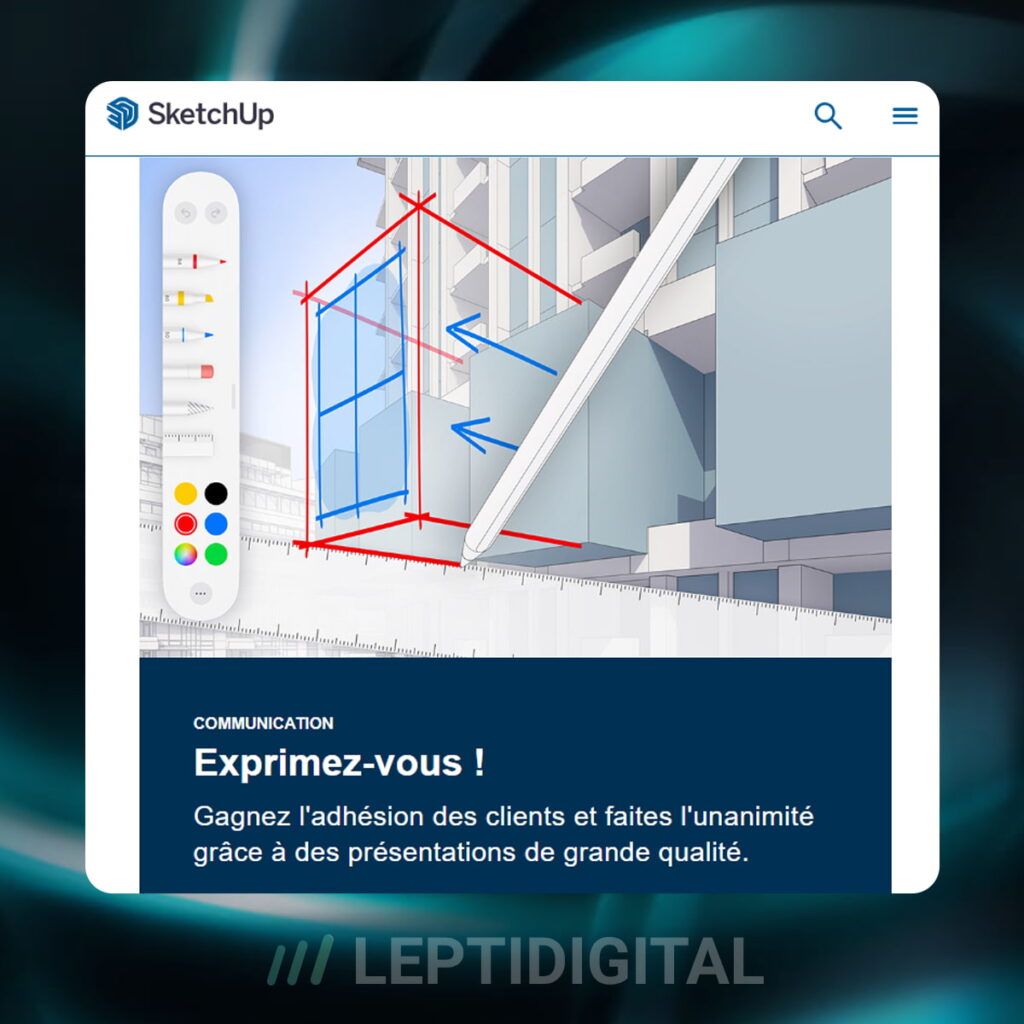 sketchup interface