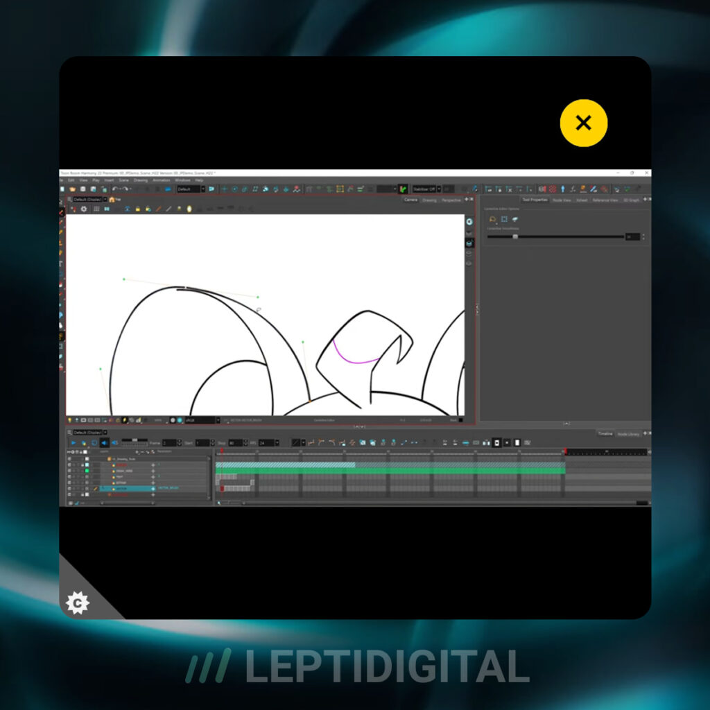 interface harmony toonboom