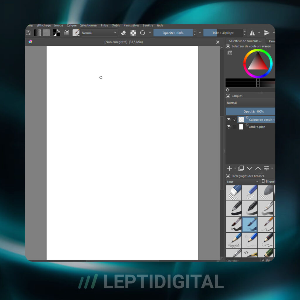 interface krita