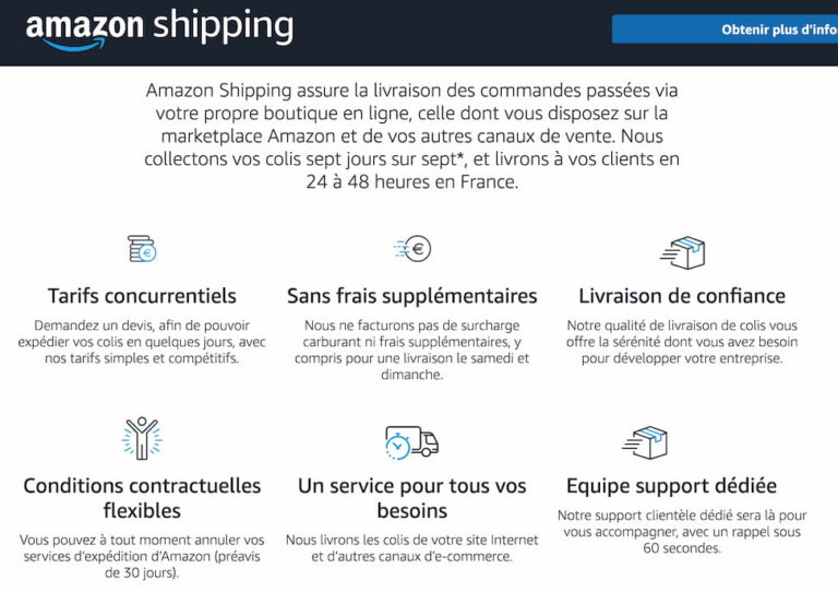 Amazon Shipping est Disponible en France ! Quels Services Proposés