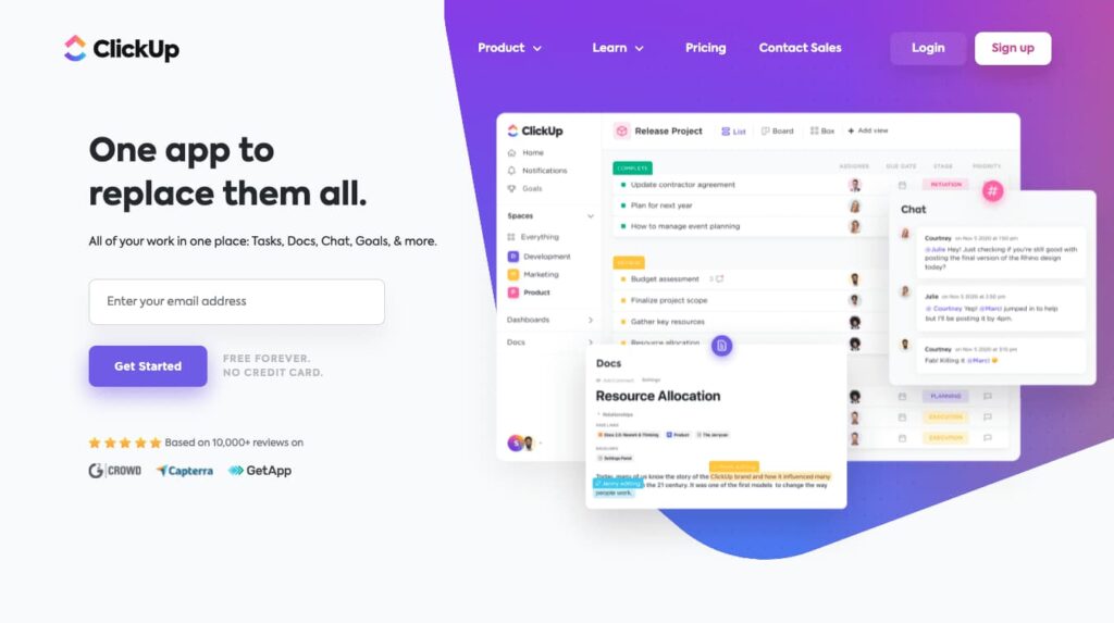 Offre ClickUp