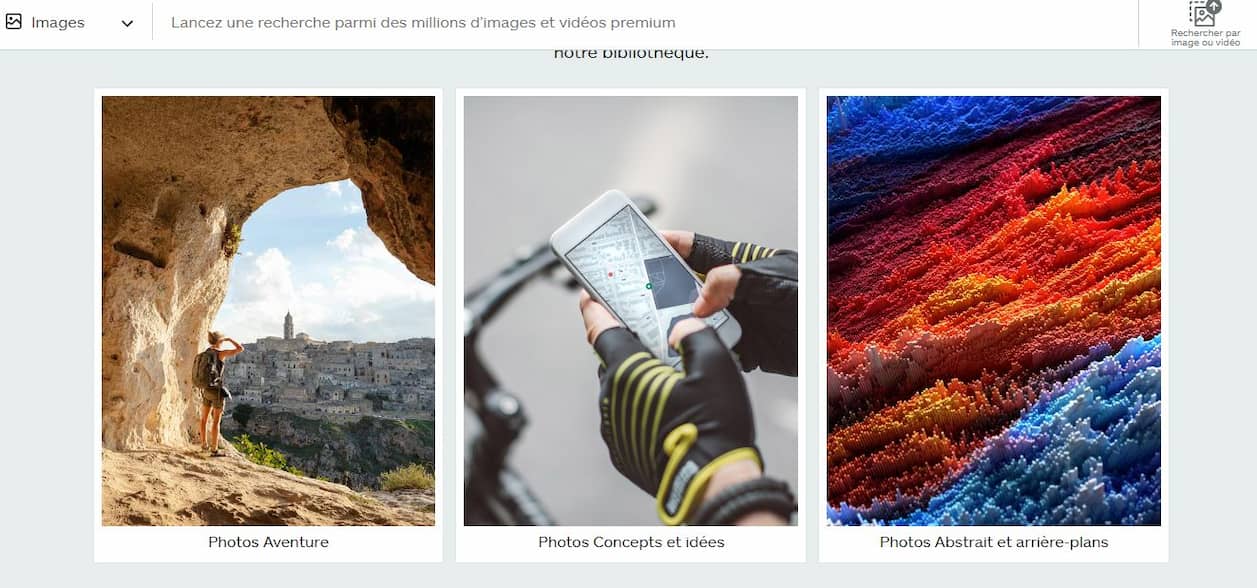 Catégorisation des photos par catégorie