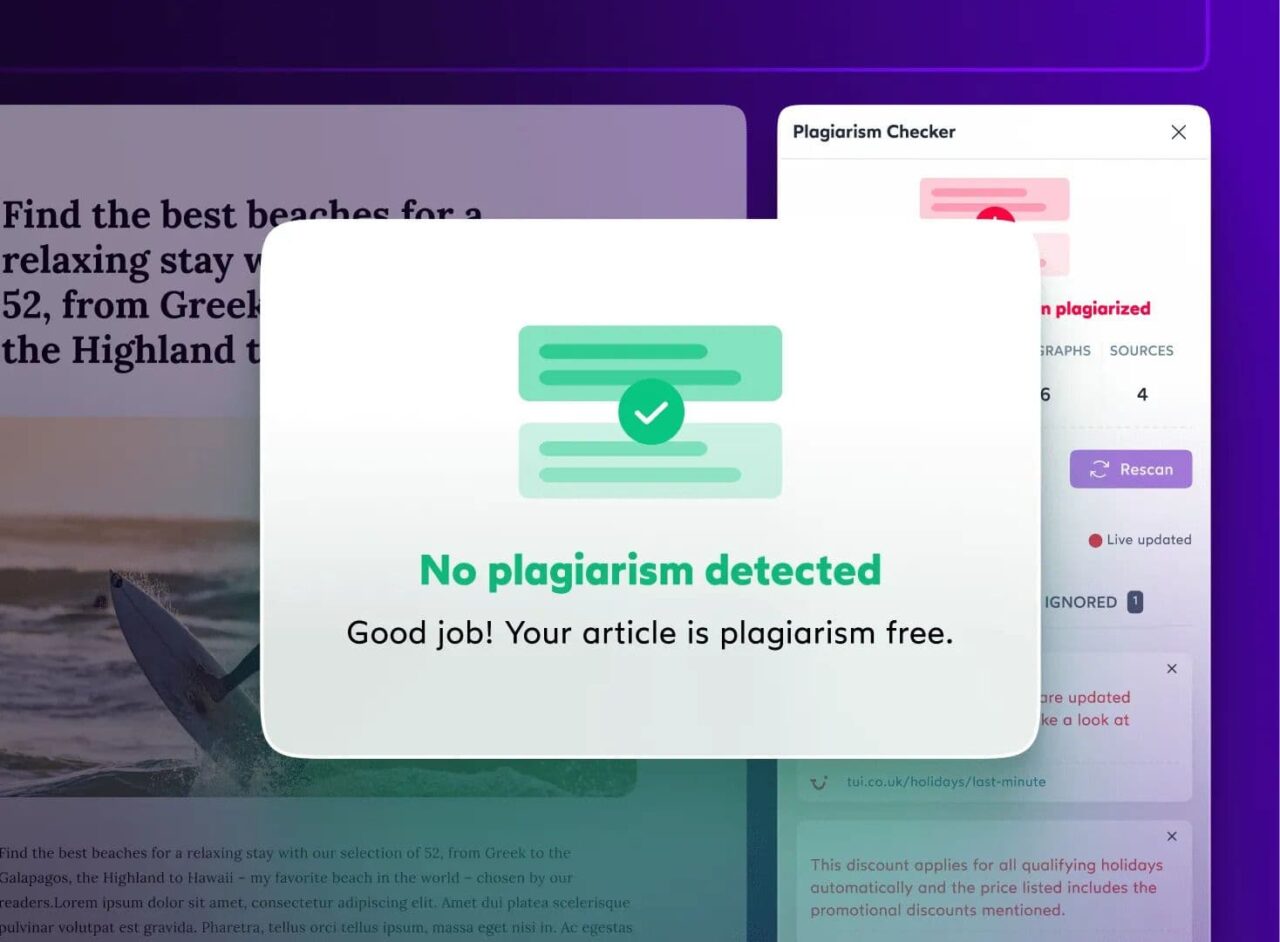 Détection du plagiat