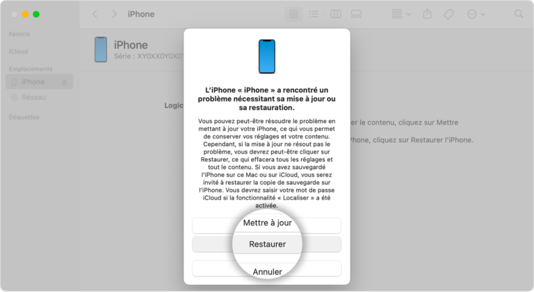 Comment faire pour Déverrouiller son iPhone lorsqu’il affiche “iPhone