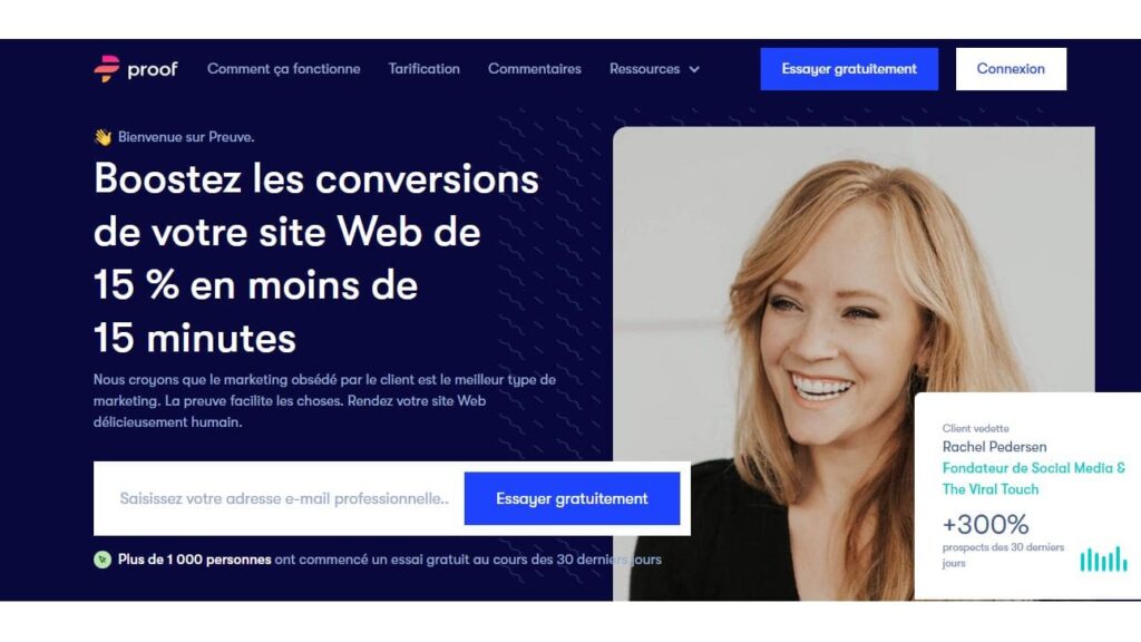 Site internet Proof
