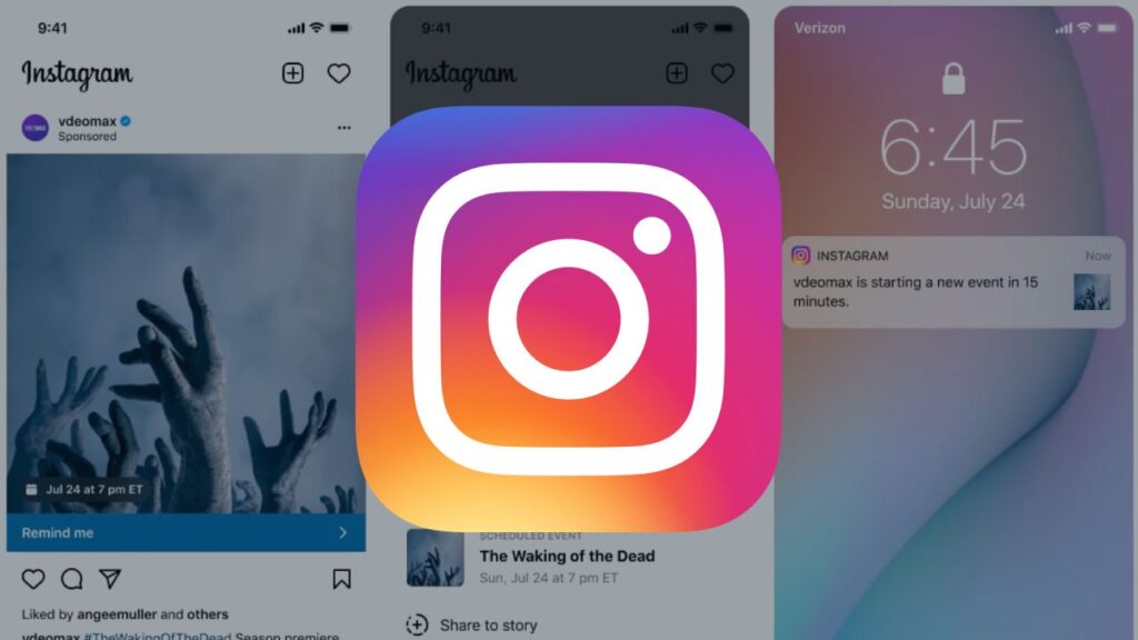Actu publicités Instagram
