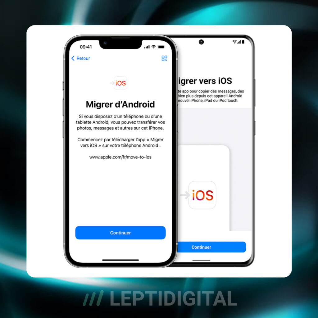 migrer vers ios