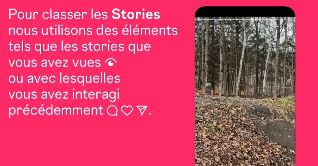 Algorithme instagram stories
