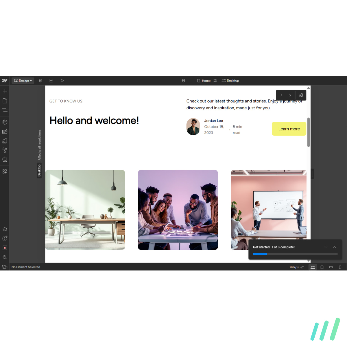 interface webflow