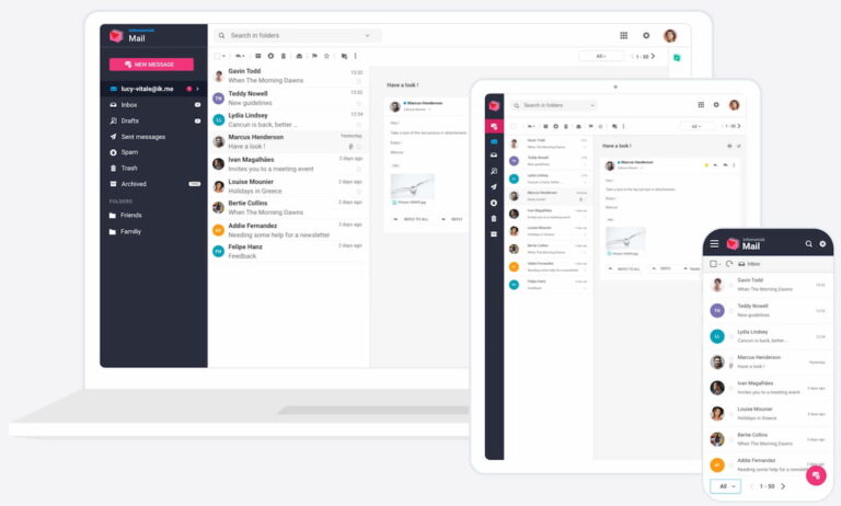 Les 9 meilleures boites mail professionnelles et sécurisées (2026)