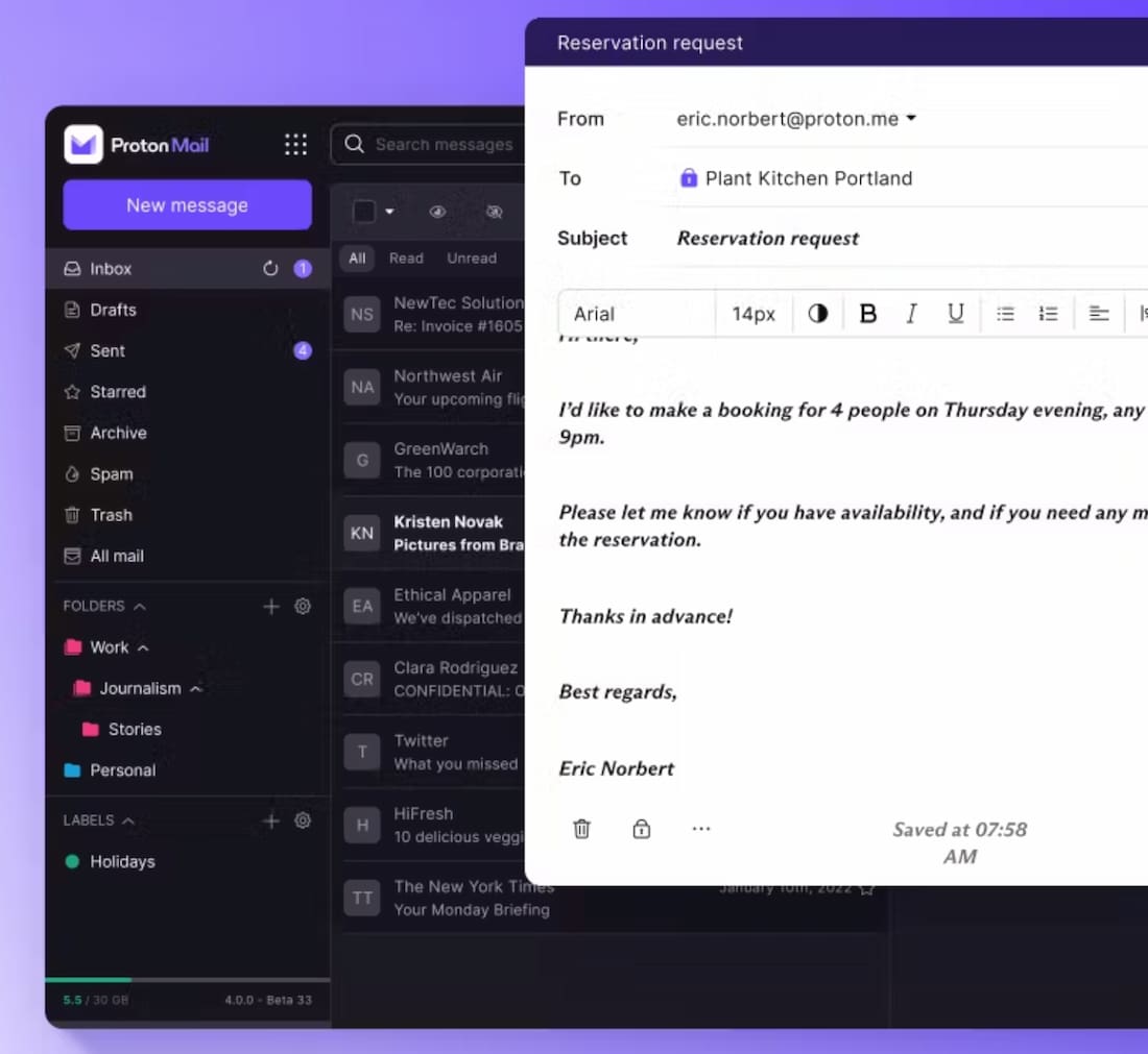 Proton Mail Business