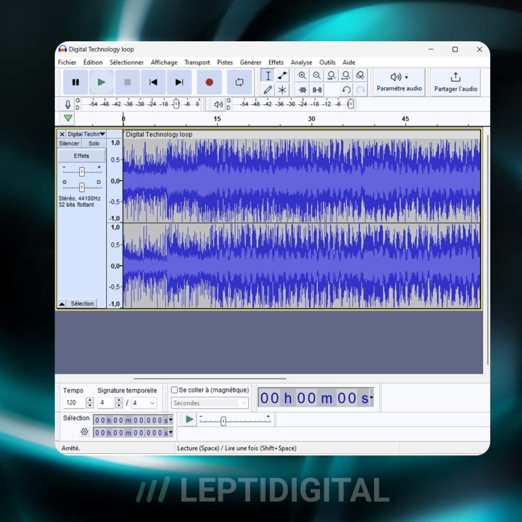 interface audacity