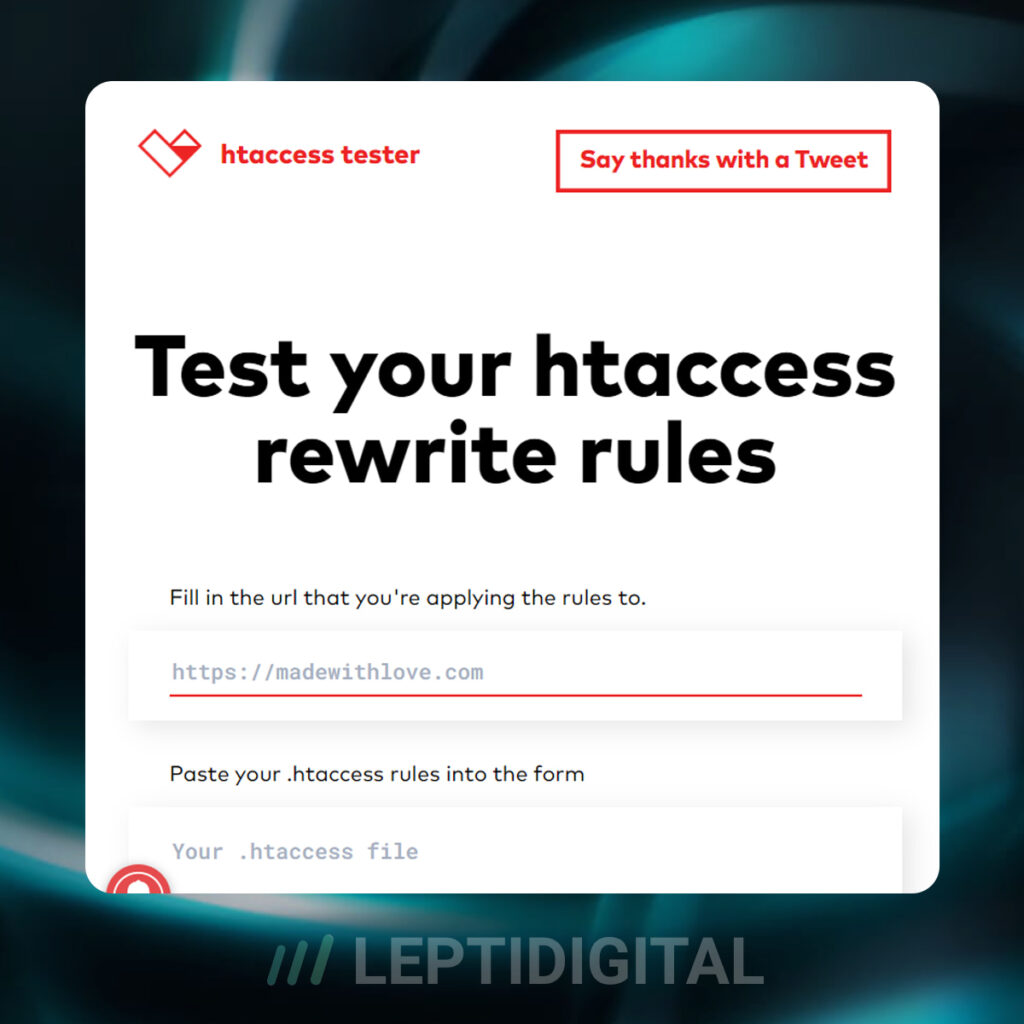 interface htaccess tester
