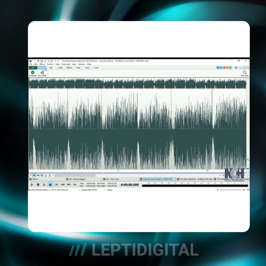 interface wavepad