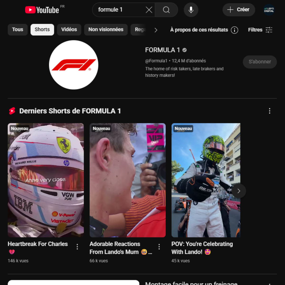 shorts youtube