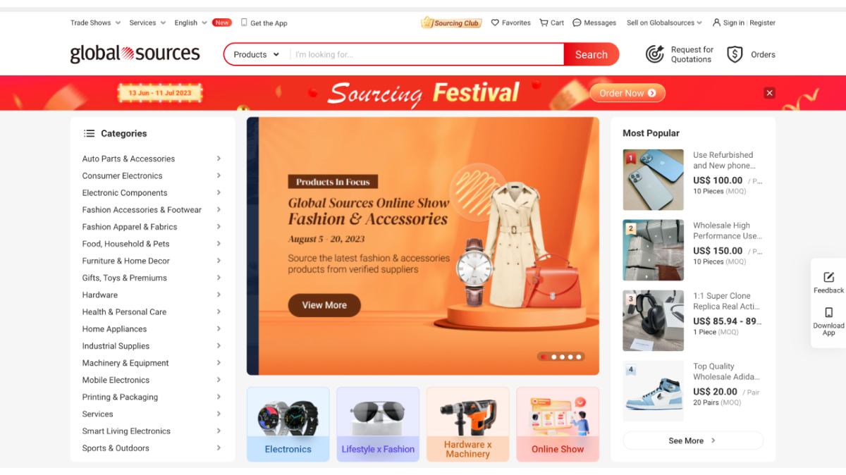 Les 20 meilleurs sites d'achat en ligne en Chine pour acheter en gros