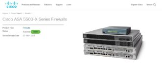Pare-feu Cisco ASA 5505 - Routeur VPN 8 Ports - Occasion