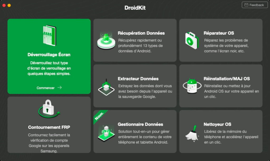 Comment utiliser gratuitement DroidKit et AnyUnlock, deux logiciels de — free download