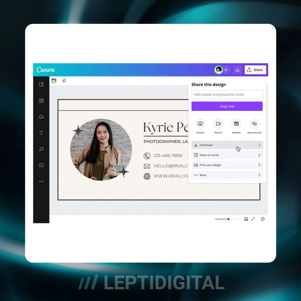 Generateur Gratuit Signatures Mail Canva
