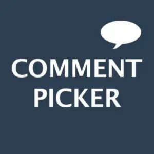 Logo Comment Picker