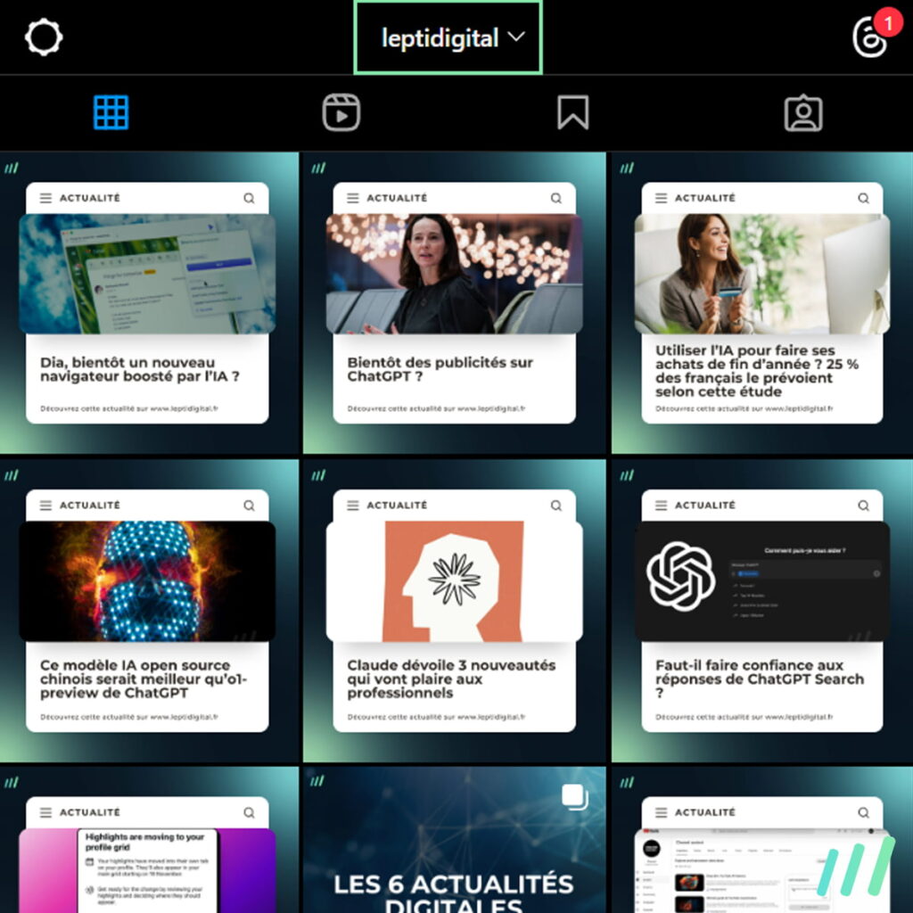 exemple nom utilisateur instagram