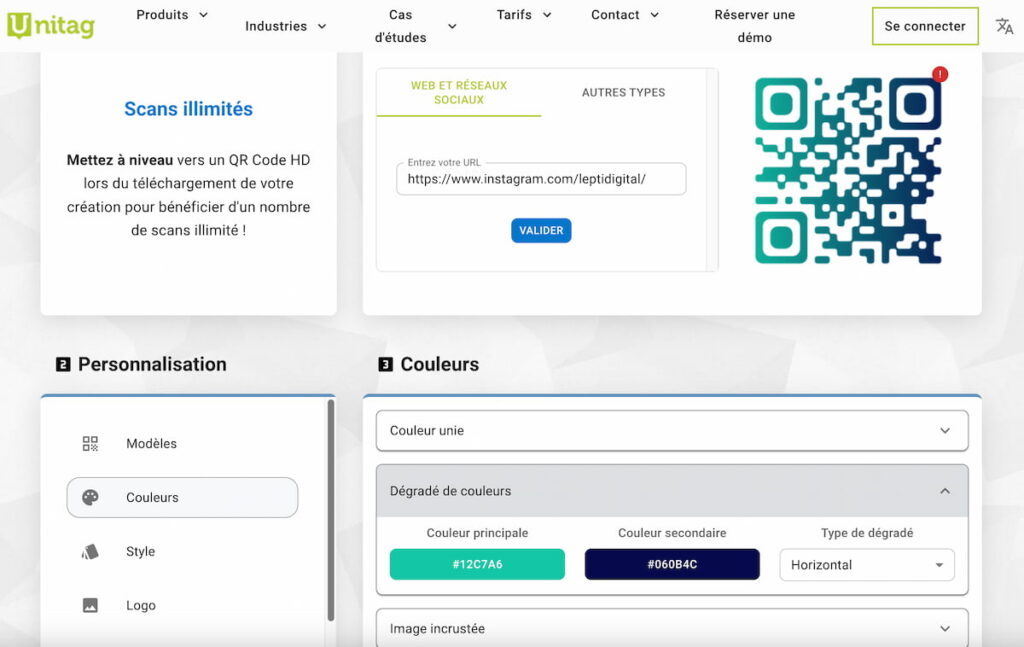 Créer gratuitement un QR code personnalisé en utilisant un outil tiers