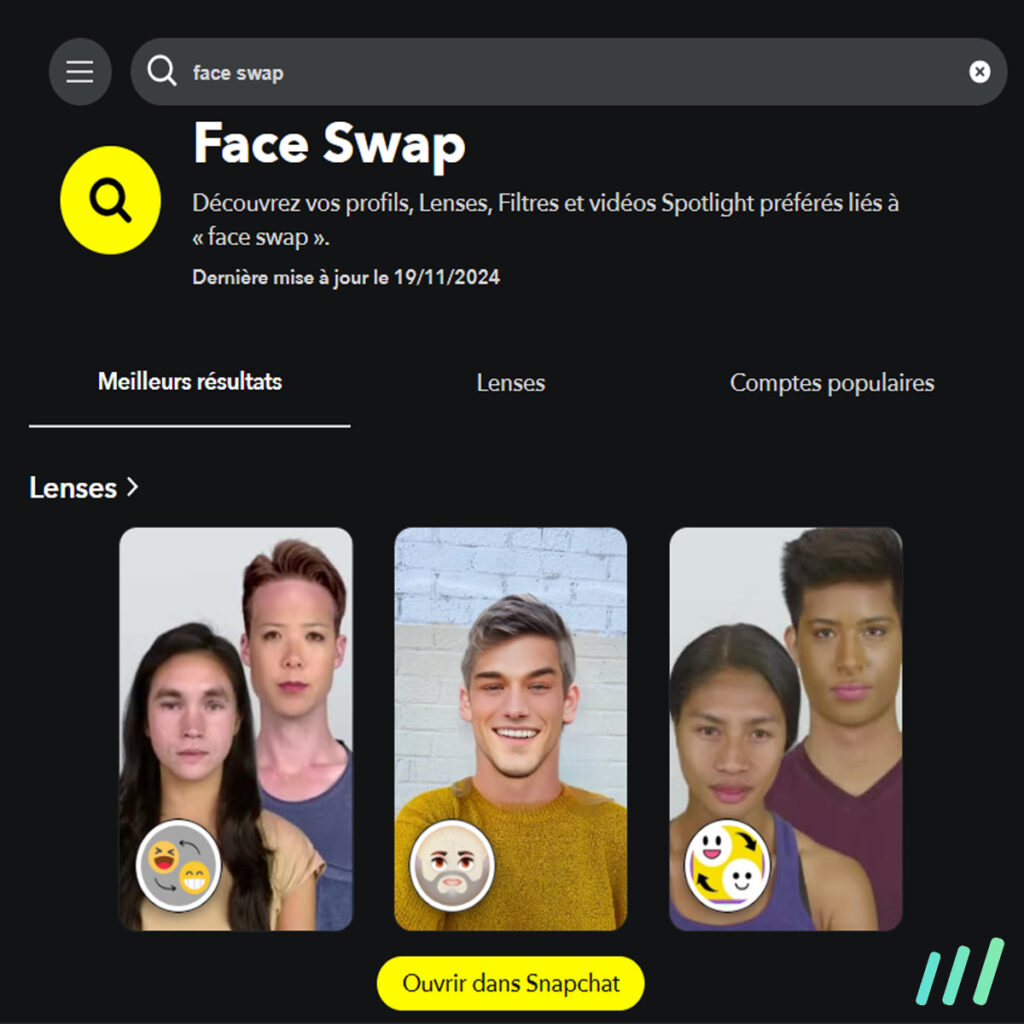 face swap snapchat