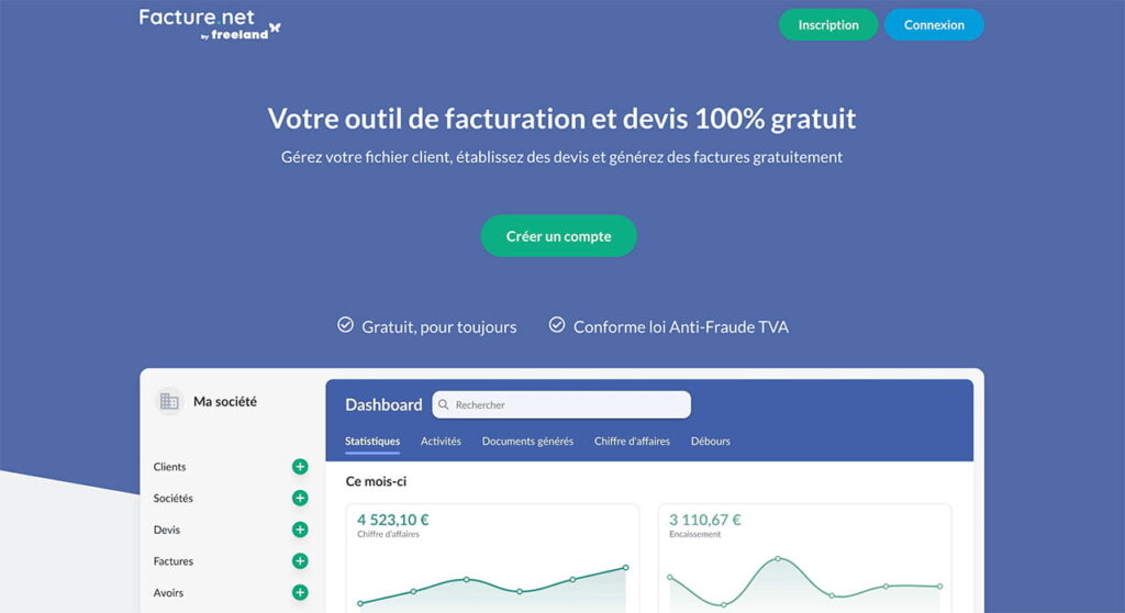 Logiciel Facturation Électronique Facture.net