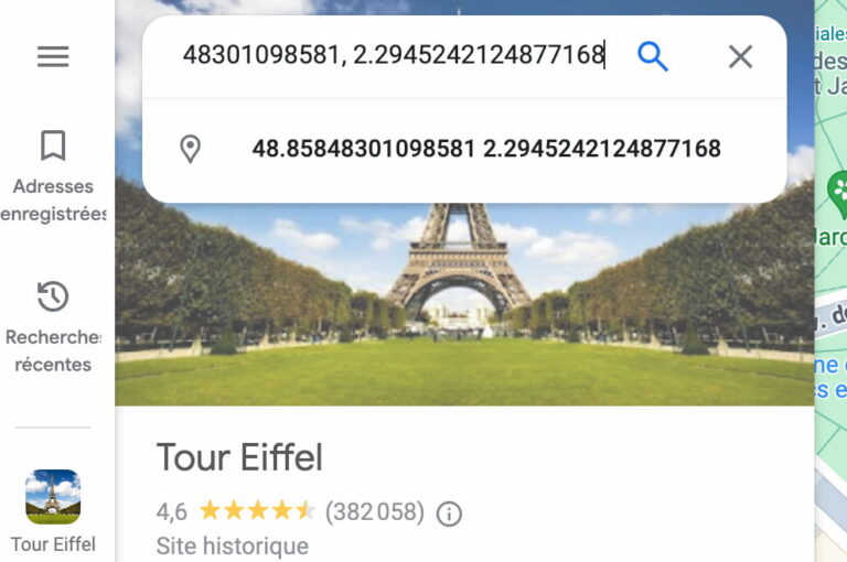 Comment Trouver les Coordonnées GPS (Latitude et Longitude) sur Google