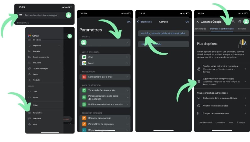 Tuto : Comment supprimer son compte Google sur iPhone ? 