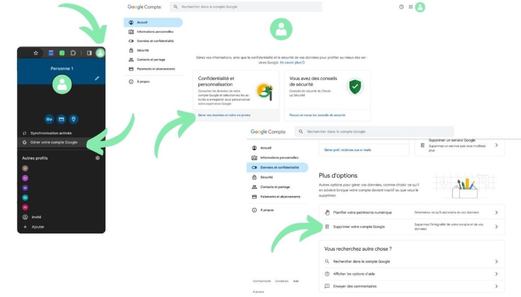 Tuto : Comment supprimer son compte Google sur un ordi ? 