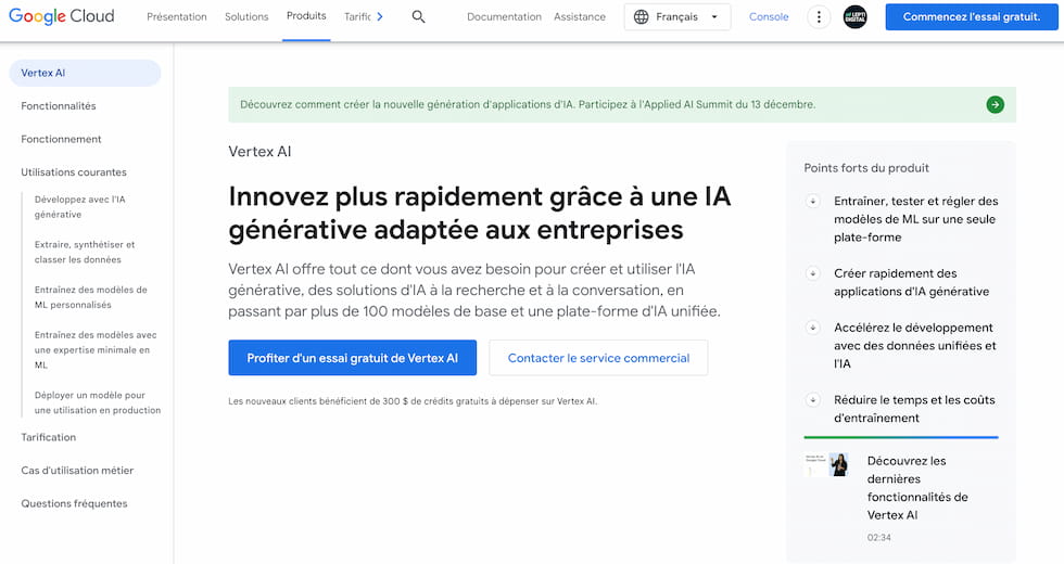 Vertex AI - Google Gemini