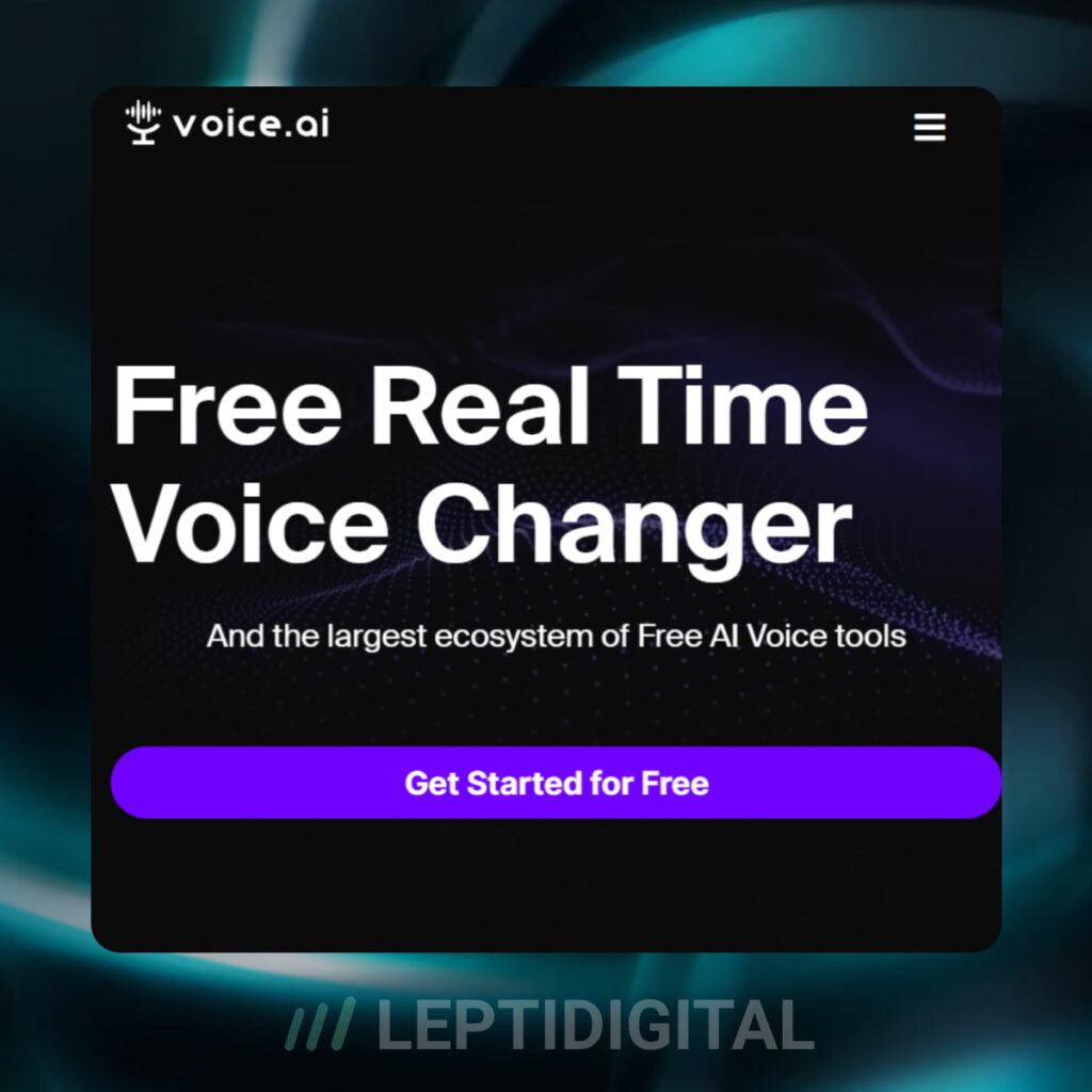 Voice AI site 