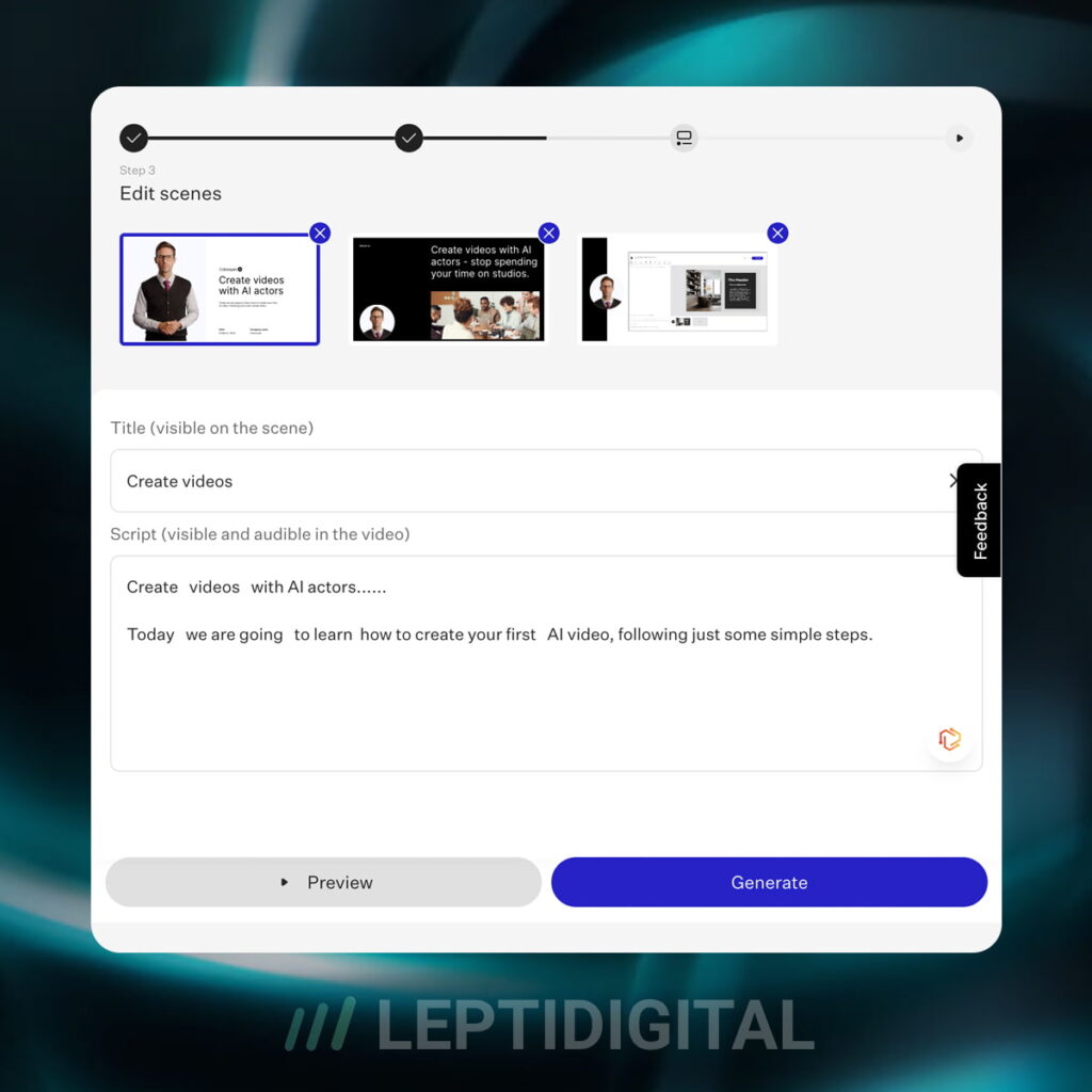 Colossyan Créateur Avatar Vidéo IA