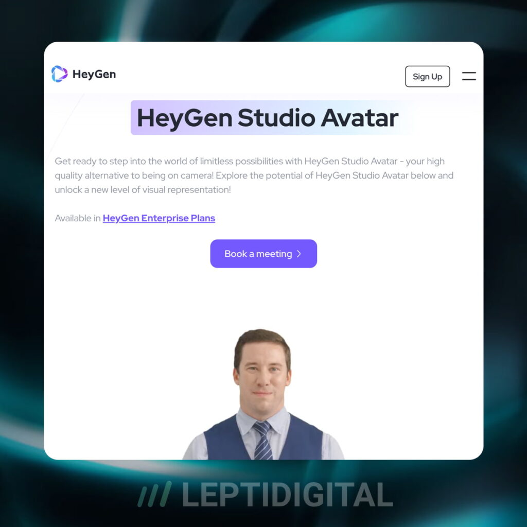 HeyGen Générateur Avatar Vidéo IA