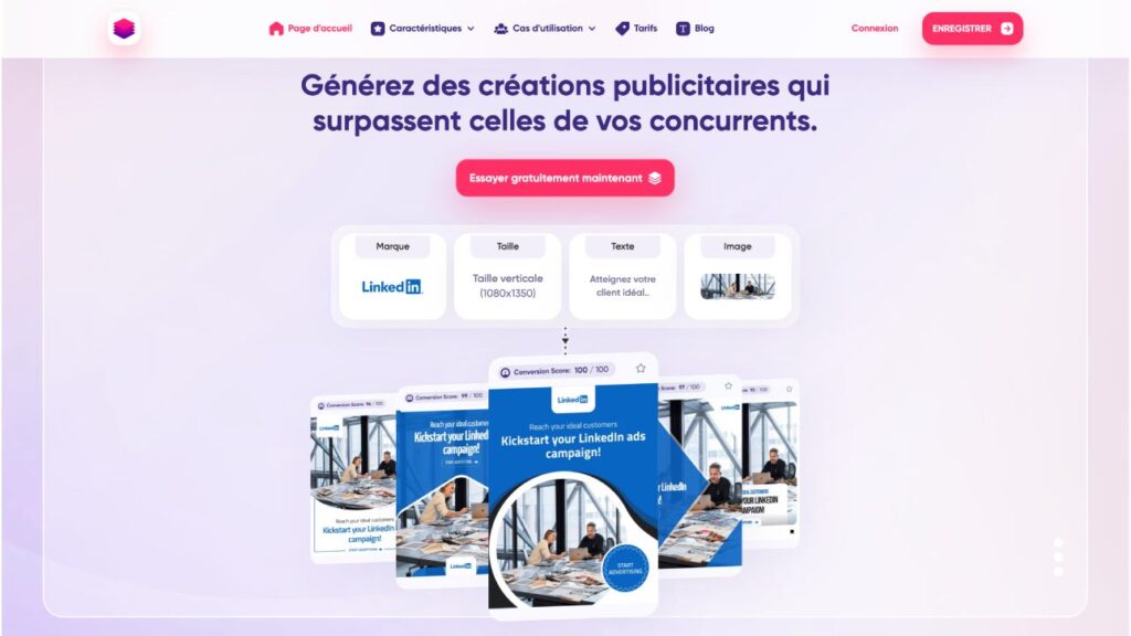 AdCreative.Ai Contenus Publicitaires Intelligence Artificielle