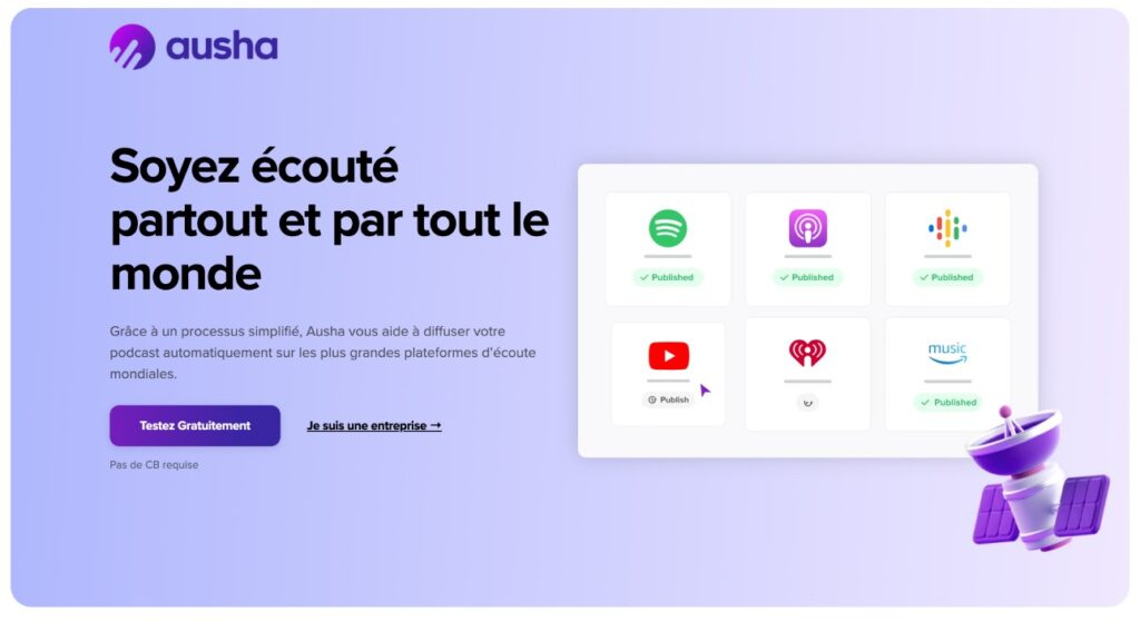 Hébergement Podcast Ausha